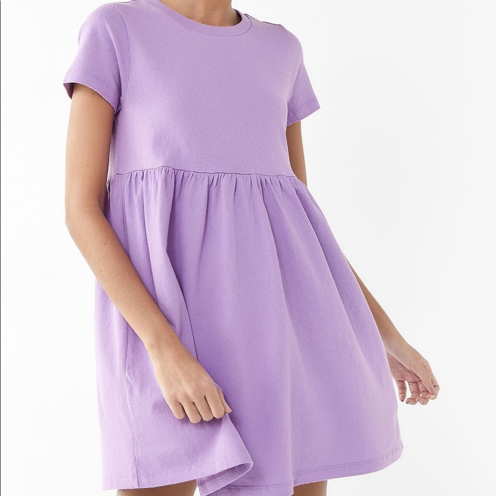 Large Purple Divided Dress